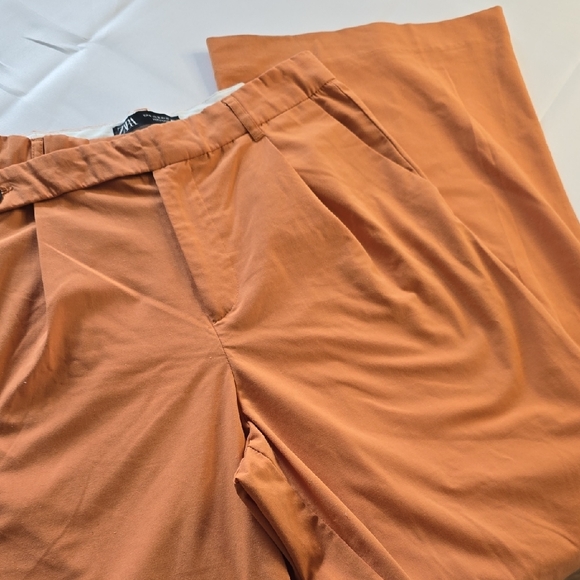 Zara Pants - Zara Vibrant Orange Pants